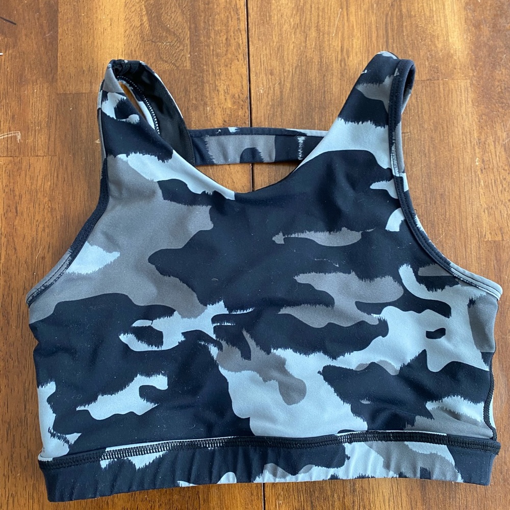 Mono B Camo Sports bra